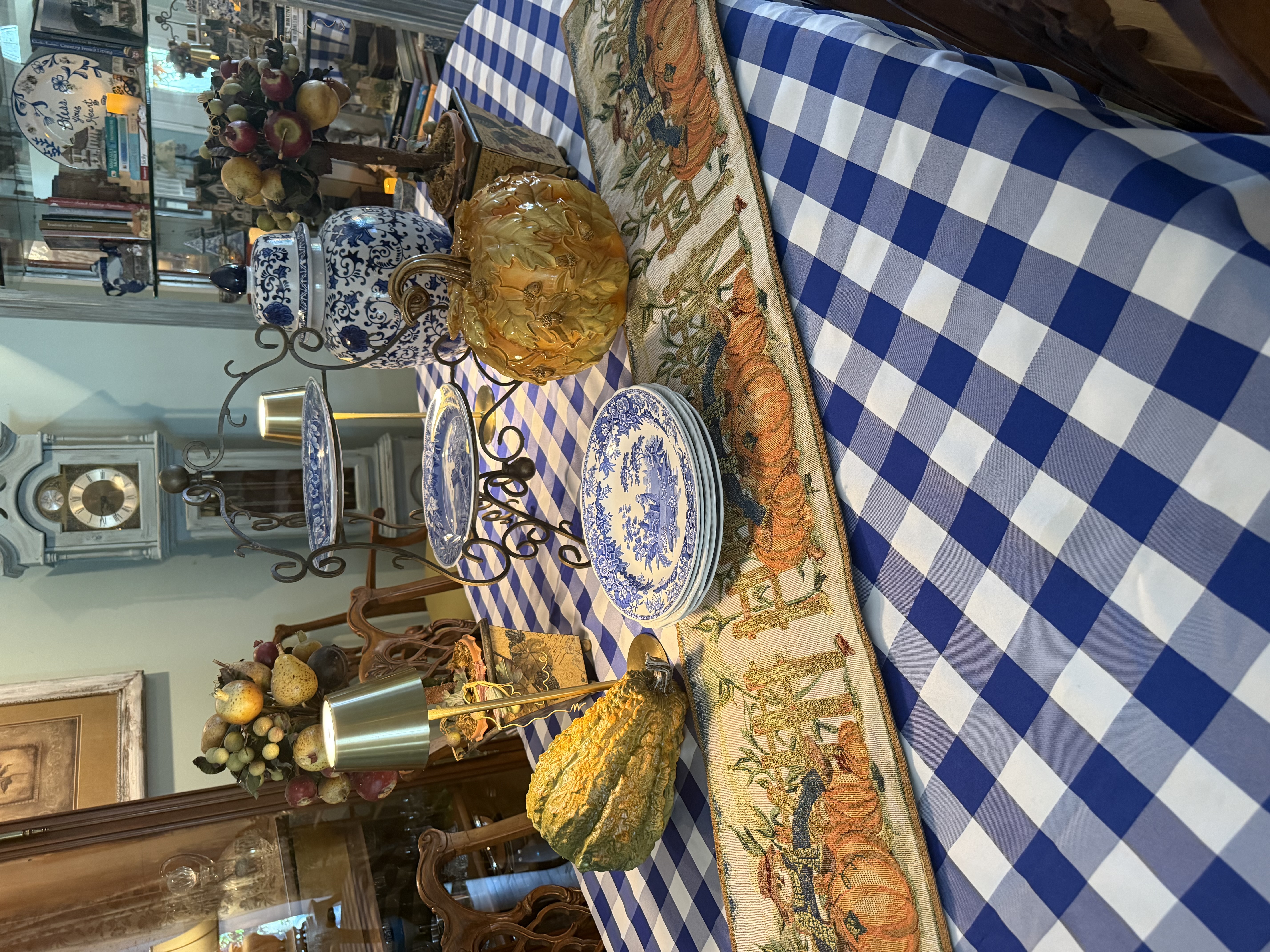 CREATING A CASUAL SPACE IN A FORMAL DINING ROOM — Creating a casual space in a formal dining room